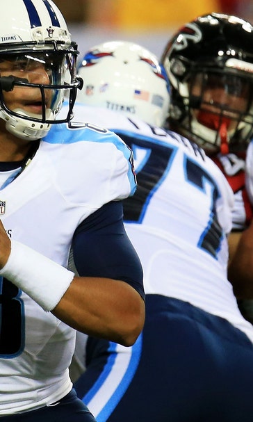 Mariota can get on with career after first practice interception